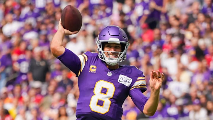 Minnesota Vikings quarterback Kirk Cousins