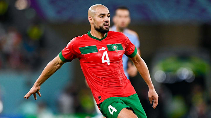 Amrabat XXL contre l'Espagne