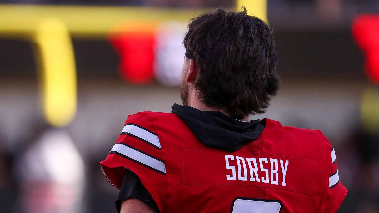 Brendan Sorsby Departure Costs Texas Tech Its Spot Atop the Big 12