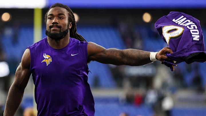 Baltimore Ravens running back Dalvin Cook