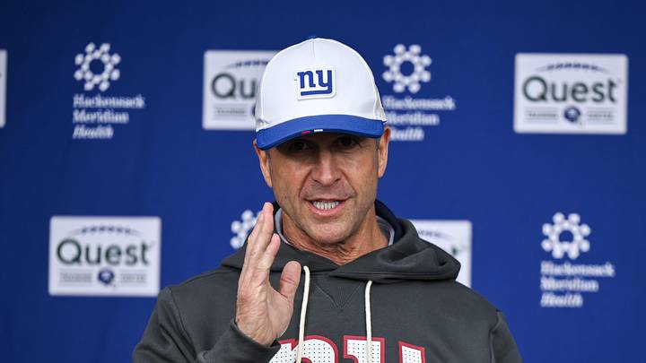New York Giants - head coach John Harbaugh New York Giants - head coach John Harbaugh
