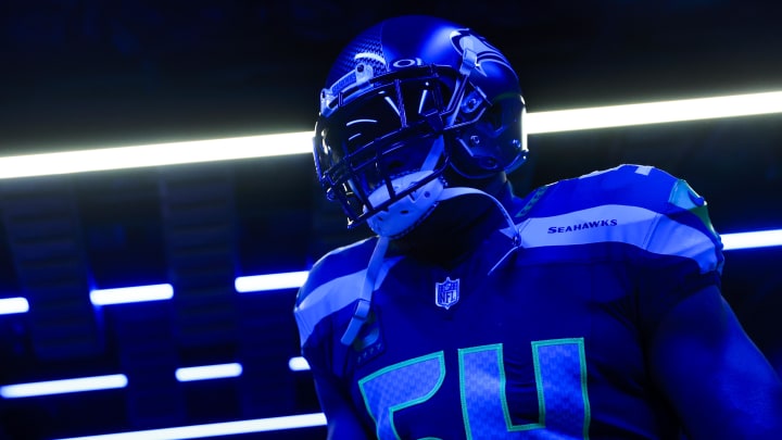 Dec 18, 2023; Seattle, Washington, USA; Seattle Seahawks linebacker Bobby Wagner (54) exits the locker room before pregame warmups against the Philadelphia Eagles at Lumen Field. Mandatory Credit: Joe Nicholson-USA TODAY Sports