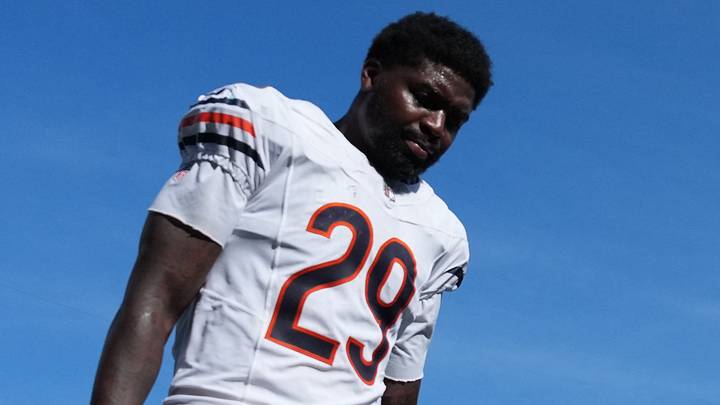 Chicago Bears cornerback Tyrique Stevenson