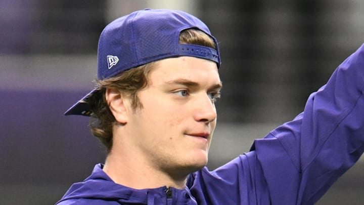 Minnesota Vikings quarterback J.J. McCarthy 