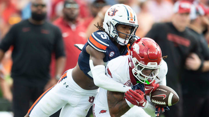 Auburn Tigers defensive back Champ Anthony was lost for the season in the Tigers' loss to Arkansas. Auburn Tigers defensive back Champ Anthony was lost for the season in the Tigers' loss to Arkansas.