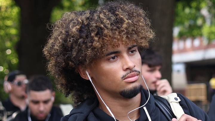 Sep 3, 2026; Atlanta, Georgia, USA;  Colorado Buffaloes quarterback Julian Lewis (10) arrives at Bobby Dodd Stadium at Hyundai Field.  Mandatory Credit: Brett Davis-Imagn Images