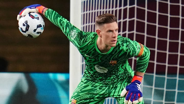 Marc-André ter stegen has played 422 games in his Barcelona career.