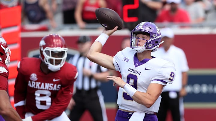 Western Carolina quarterback Cole Gonzales Western Carolina quarterback Cole Gonzales
