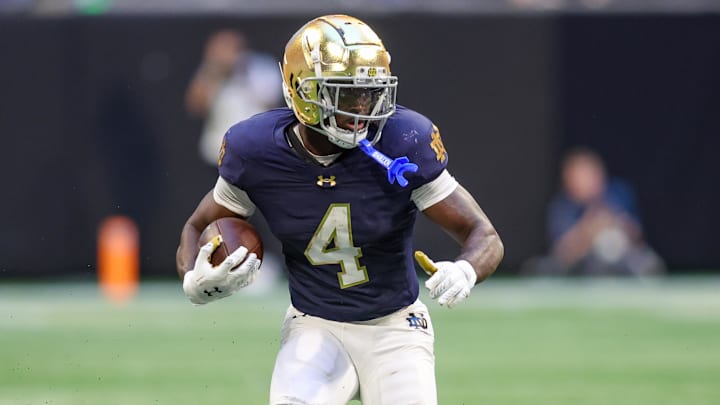 Where things stand with Notre Dame football star Jeremiyah Love as the running back hopes to play against Penn State. Where things stand with Notre Dame football star Jeremiyah Love as the running back hopes to play against Penn State.