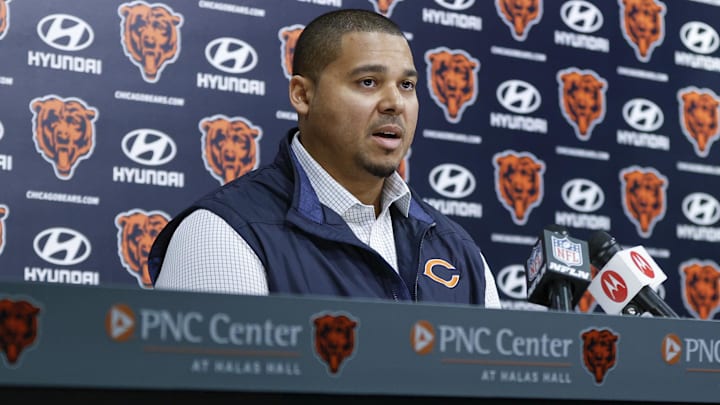 Chicago Bears general manager Ryan Poles