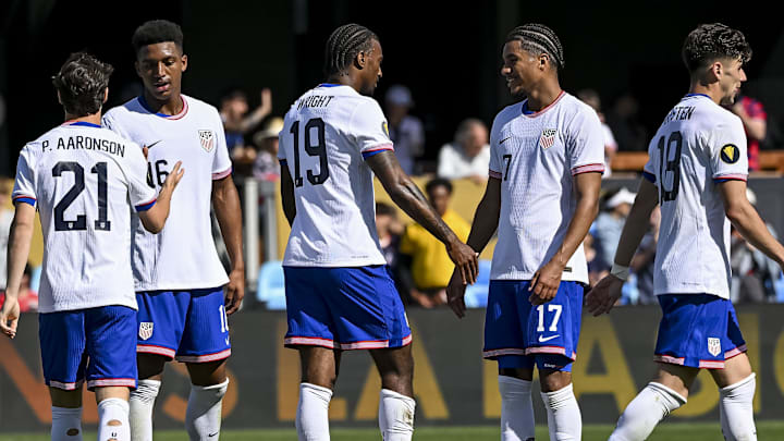 The USMNT scored five goals last time out.