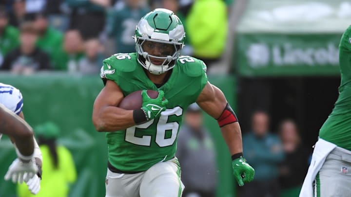 Eagles RB Saquon Barkley is coming off a magical fantasy season, but can he replicate that level of success in 2025?