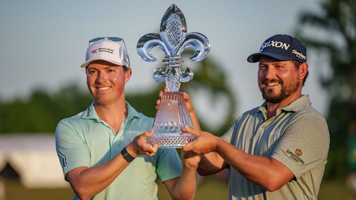 Ben Griffin and Andrew Novak won their first PGA Tour title at the Zurich Classic.