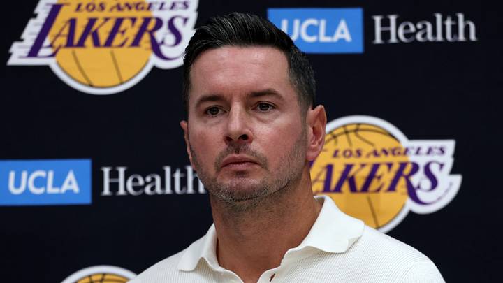 Sep 24, 2026; Los Angeles, CA, USA; Los Angeles Lakers head coach JJ Redick speaks to the media during a press conference at UCLA Health Training Center. Mandatory Credit: Kiyoshi Mio-Imagn Images Sep 24, 2026; Los Angeles, CA, USA; Los Angeles Lakers head coach JJ Redick speaks to the media during a press conference at UCLA Health Training Center. Mandatory Credit: Kiyoshi Mio-Imagn Images