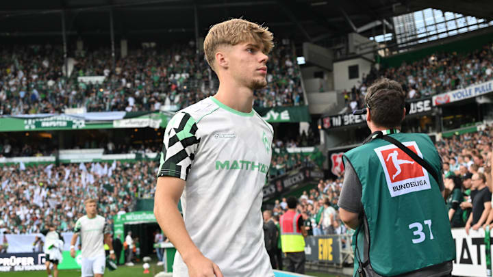 Mick Schmetgens könnte bei Werder bald durchstarten