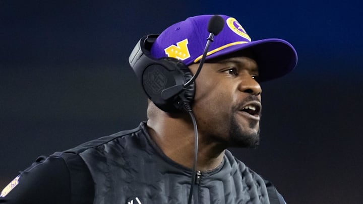 Minnesota Vikings defensive coordinator Brian Flores