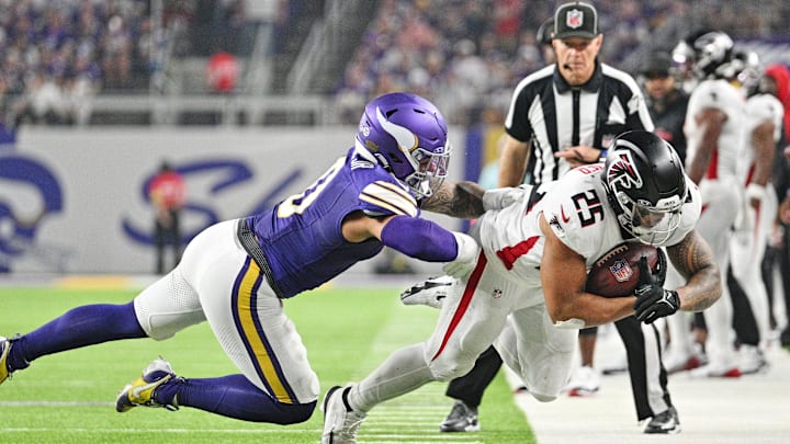 Atlanta Falcons running back Tyler Allgeier 