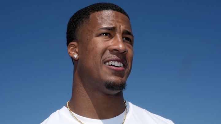 Washington Commanders linebacker Sonny Styles