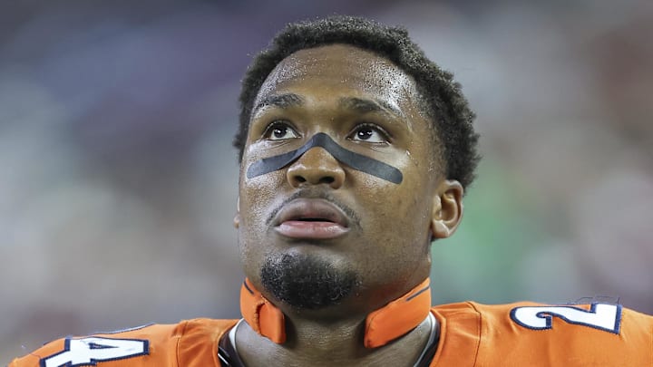 Former Chicago Bears running back Khalil Herbert