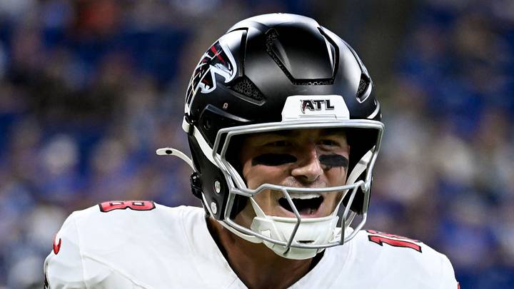 Atlanta Falcons quarterback Jack Strand 