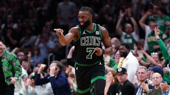 Boston Celtics star Jaylen Brown.