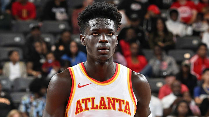 Atlanta Hawks forward Mouhamed Gueye