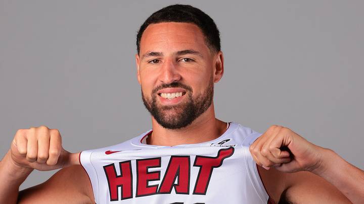 Klay Thompson went scoreless in his Heat debut Klay Thompson went scoreless in his Heat debut