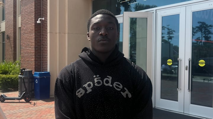 Bradenton (Fla.) IMG Academy four-star linebacker DQ Forkpa. Bradenton (Fla.) IMG Academy four-star linebacker DQ Forkpa.