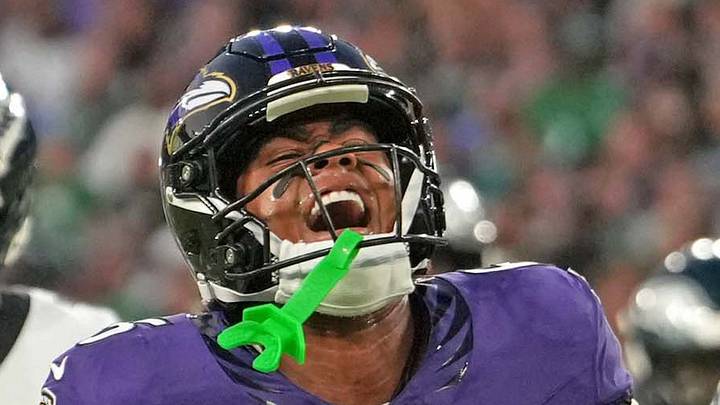 Aug 15, 2026; Baltimore, Maryland, USA; Baltimore Ravens wide receiver Ja’Kobi Lane (6) reacts following his touchdown catch during the second quarter against the Philadelphia Eagles at M&T Bank Stadium. Mandatory Credit: Mitch Stringer-Imagn Images Aug 15, 2026; Baltimore, Maryland, USA; Baltimore Ravens wide receiver Ja’Kobi Lane (6) reacts following his touchdown catch during the second quarter against the Philadelphia Eagles at M&T Bank Stadium. Mandatory Credit: Mitch Stringer-Imagn Images