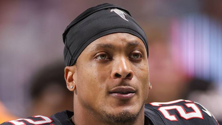 Atlanta Falcons cornerback Mike Hughes 
