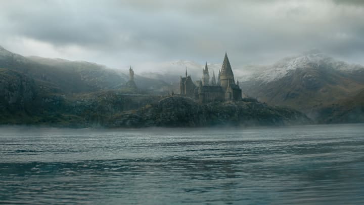Hogwarts in a scene from Warner Bros. Pictures' fantasy adventure "FANTASTIC BEASTS: THE SECRETS OF DUMBLEDORE,” a Warner Bros. Pictures release. Photo Credit: Courtesy of Warner Bros. Pictures

© 2022 Warner Bros. Ent. All Rights Reserved.
Wizarding World™ Publishing Rights © J.K. Rowling
WIZARDING WORLD and all related characters and elements are trademarks of and © Warner Bros. Entertainment Inc.