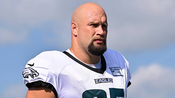 Philadelphia Eagles offensive tackle Lane Johnson