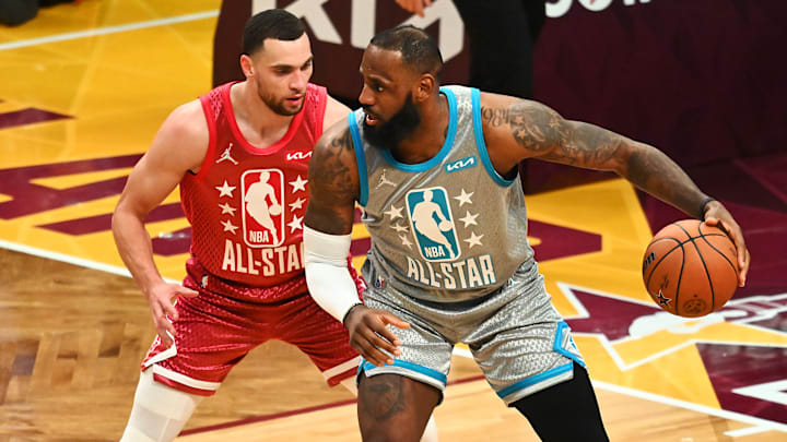 LeBron James fue el encargado de la última cesta del Juego de Estrellas