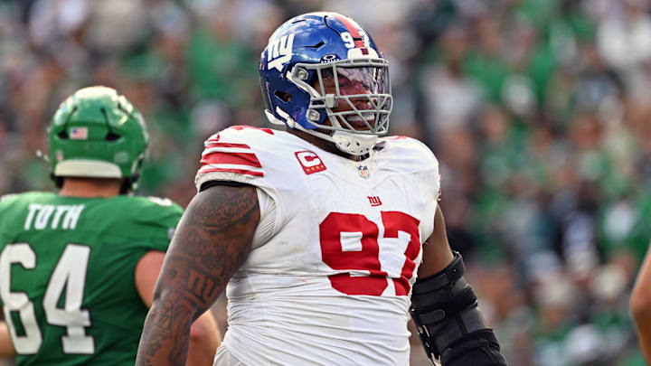 Dexter Lawrence against the Philadelphia Eagles.