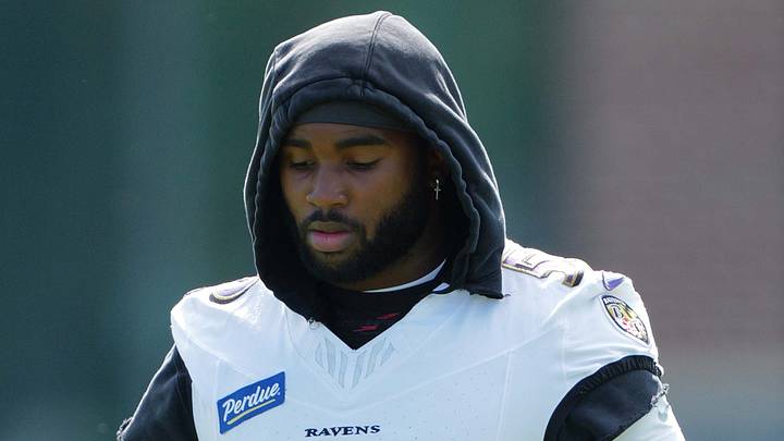 Baltimore Ravens linebacker Kaimon Rucker