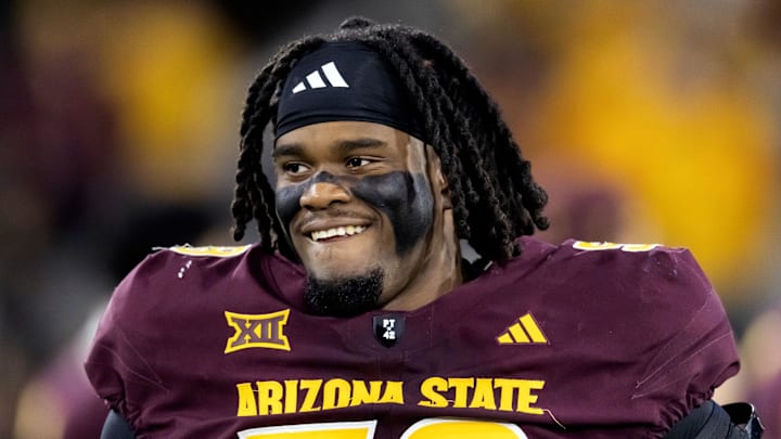 Arizona State Sun Devils offensive lineman Max Iheanachor