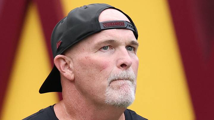Washington Commanders head coach Dan Quinn