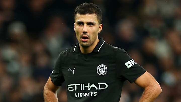 Rodri was not impressed with the refereeing for Man City’s 2–2 draw with Tottenham.