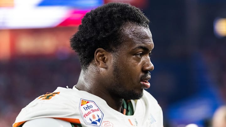 Miami Hurricanes defensive lineman Rueben Bain Jr.