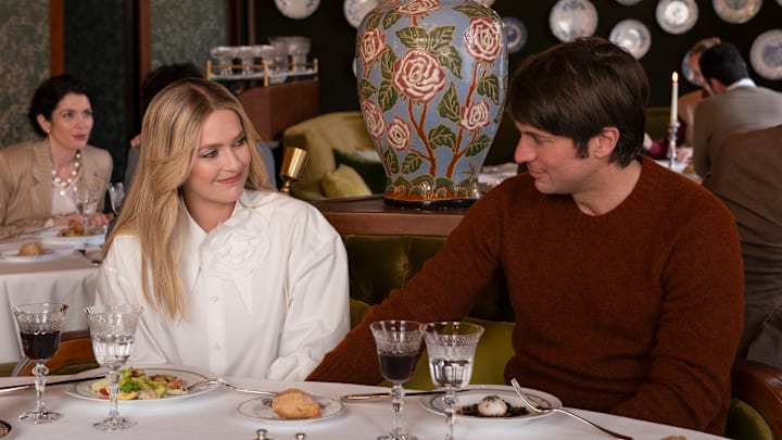 Emily in Paris. (L to R) Camille Razat as Camille, Lucas Bravo as Gabriel in episode 407 of Emily in Paris