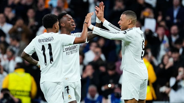 Real Madrid secured a dominant victory over RB Salzburg in the Champions League.