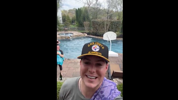 OSU quarterback Will Howard shares message to Pittsburgh Steelers fans on April 26, 2025.