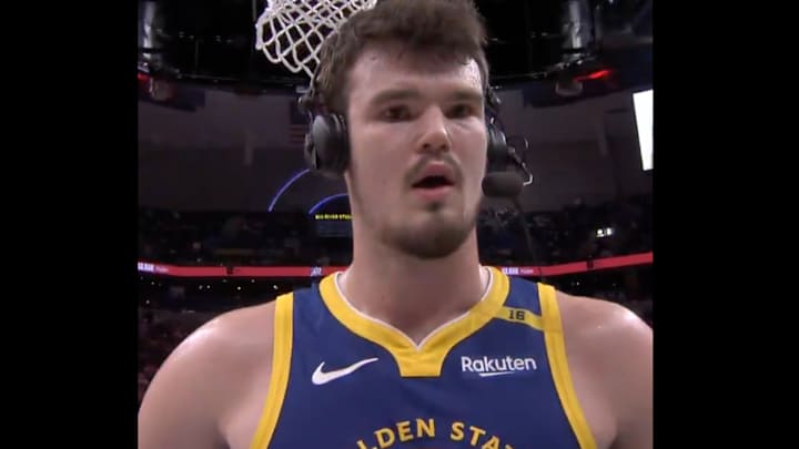 Quentin Post speaks with the media on April 1, 2025.