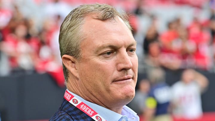 San Francisco 49ers general manager John Lynch 
