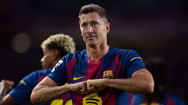 Robert Lewandowski has four goals in his last three games against Sevilla.