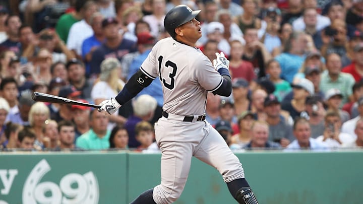 Los Medias Rojas de Boston fueron el tercer equipo al que Alex Rodríguez le pegó más jonrones en MLB, producto de 59