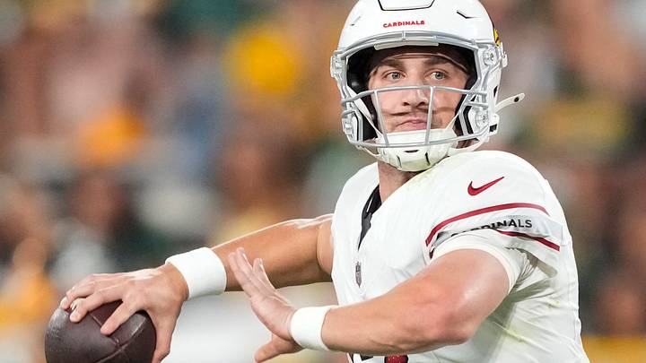 Kedon Slovis, who is Green Bay's new practice-squad quarterback, throws a pass during last week's preseason game at Lambeau. Kedon Slovis, who is Green Bay's new practice-squad quarterback, throws a pass during last week's preseason game at Lambeau.