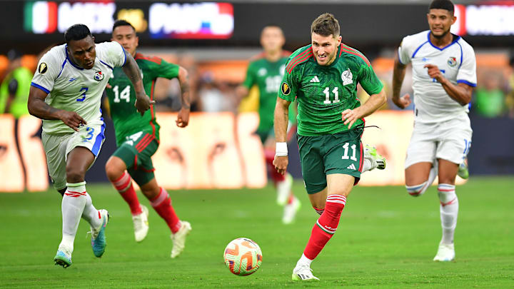 Santiago Giménez's last goal for Mexico came against Panama in the 2023 Gold Cup final.