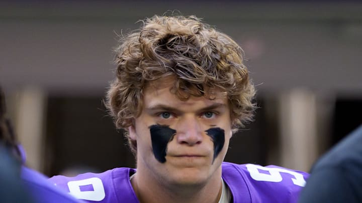 JJ McCarthy of the Minnesota Vikings JJ McCarthy of the Minnesota Vikings