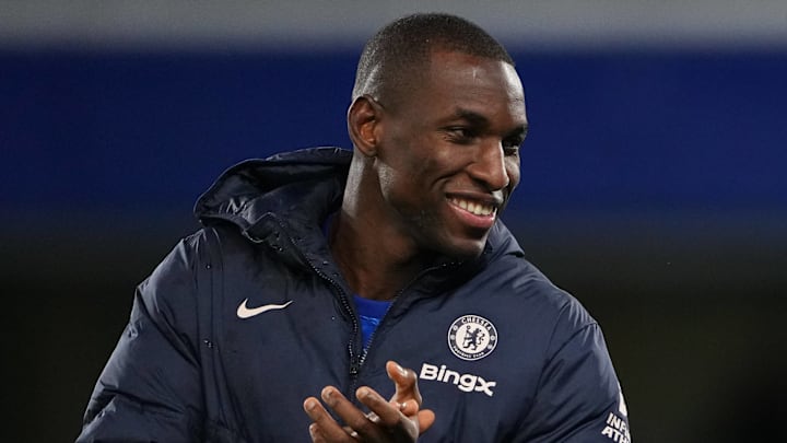 Nicolas Jackson delivered a hilarious response to Chelsea's title chances after their win over Brentford. Nicolas Jackson delivered a hilarious response to Chelsea's title chances after their win over Brentford.